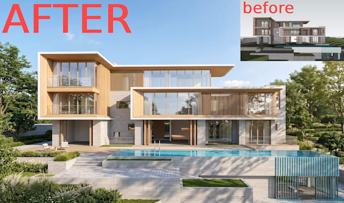 create photorealistic architectural and interior renders