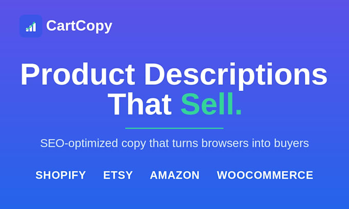 write SEO product descriptions that sell