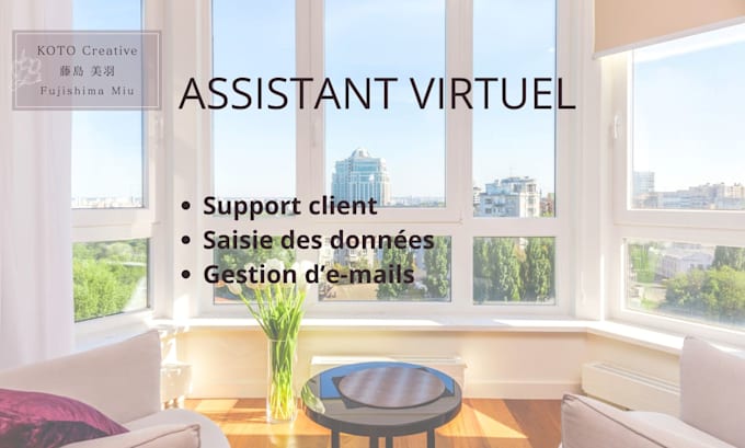 etre votre assistant virtuel francophone et support client