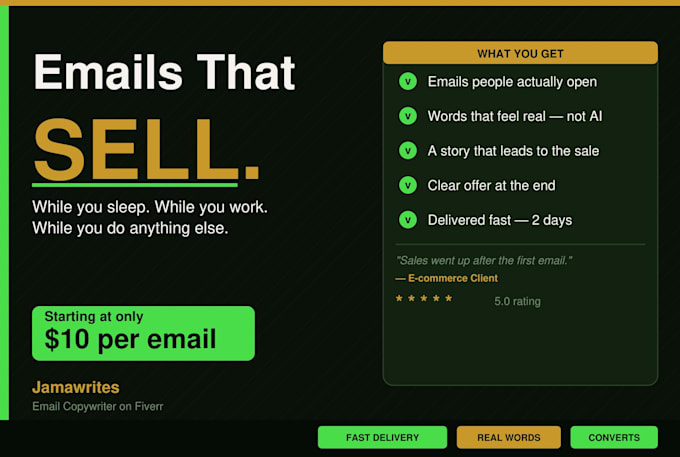 write email copy that that turns your readers into paying customers
