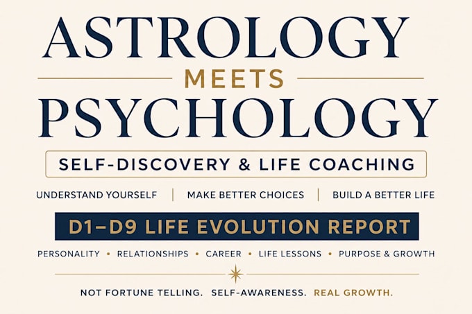 analyze your psychology, personality and life path through vedic astrology