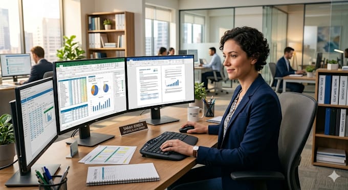 do ms office data entry, excel work, typing and copy paste tasks