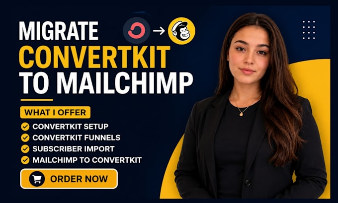 migrate convertkit to mailchimp convertkit migration convertkit import