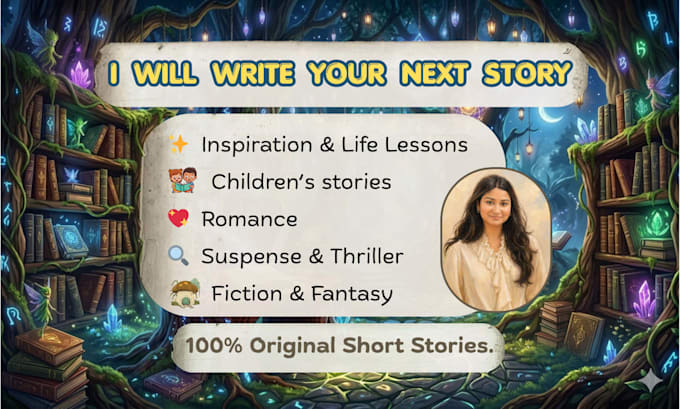 write short stories of any genre