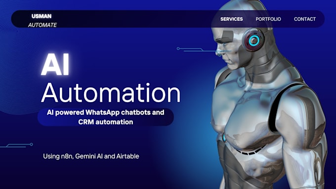 build ai powered whatsapp chatbot and CRM automation with n8n