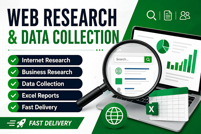 do web research and data collection