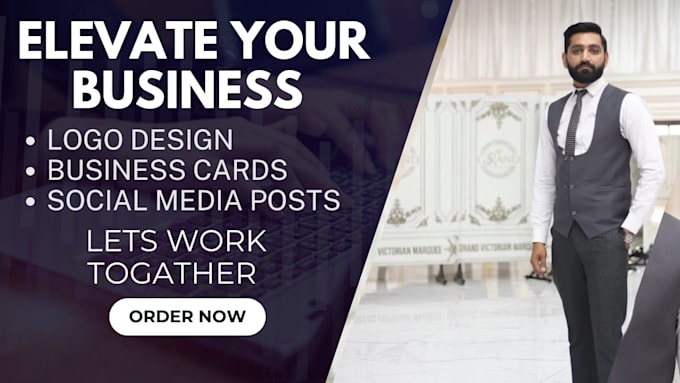 be your expert graphic designer for all branding