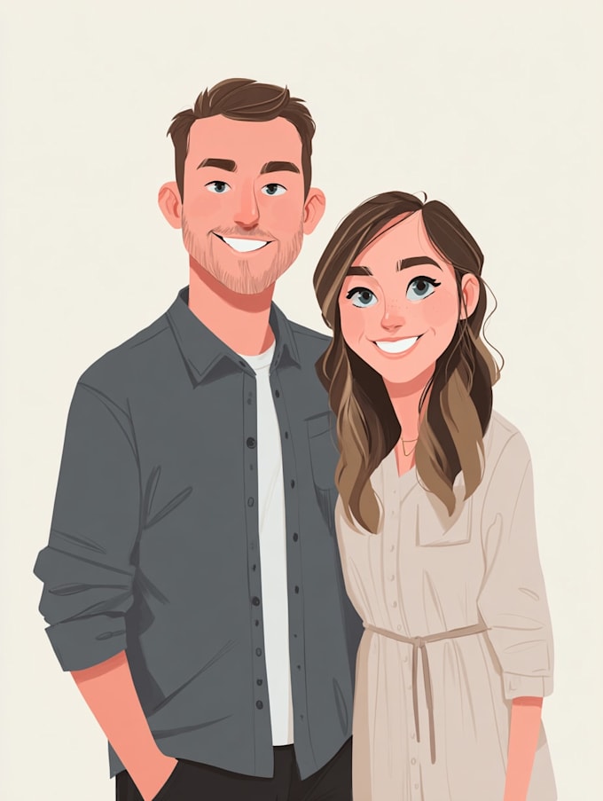 design couple portrait wedding portrait