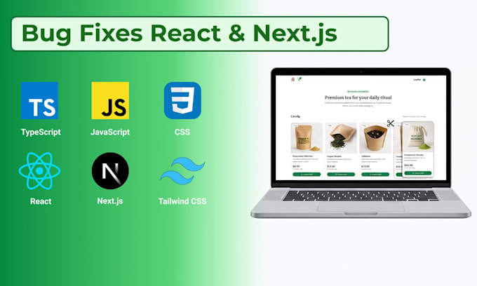 fix bugs, debug, and optimize your react or nextjs app