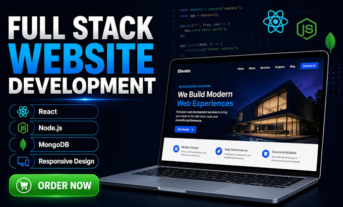 build full stack CRM dashboards web applications and business portals