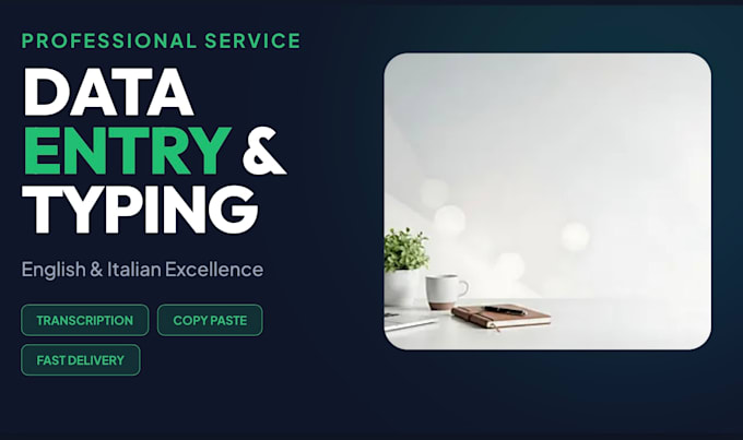 do accurate data entry and professional data transcription
