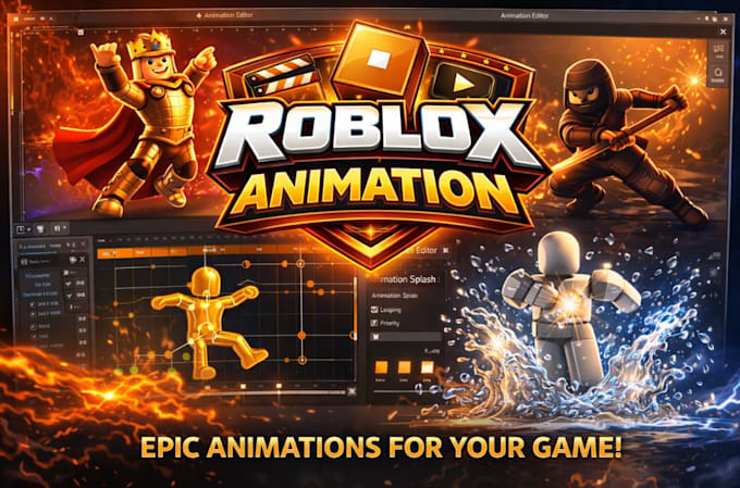 create proffessional roblox combat and movement animations for your game