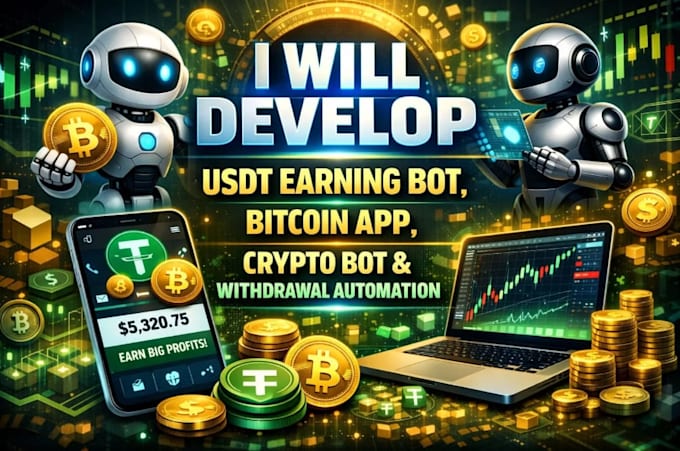develop daily withdrawal bitcoin bot, btc app on your device