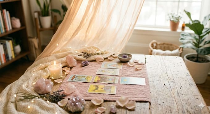 do an intuitive love tarot reading for relationships and soulmates