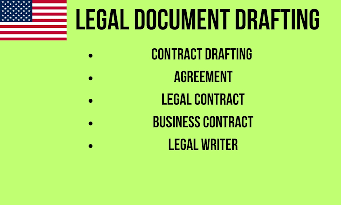 draft legal agreements, contracts, and business documents