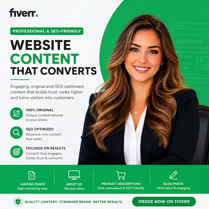 write SEO article or website content