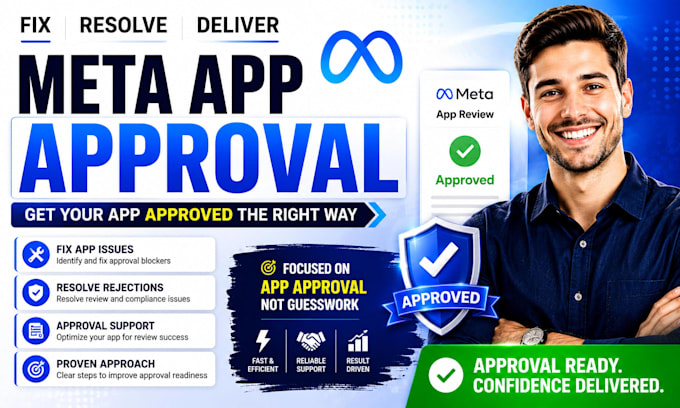 fix and resolve meta app approval issues
