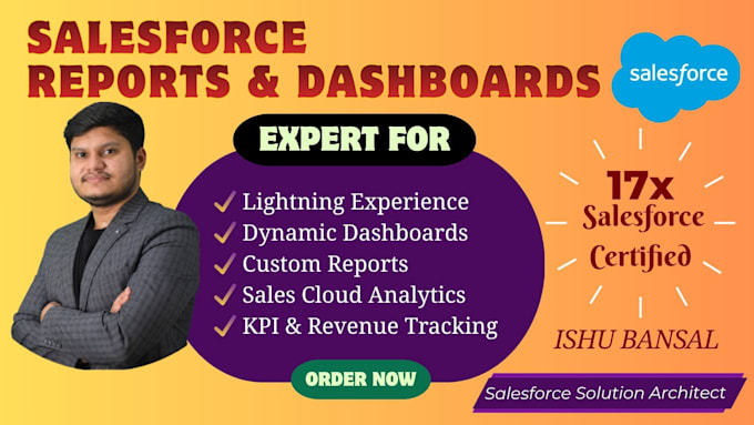 build salesforce reports, dashboards and real time analytics
