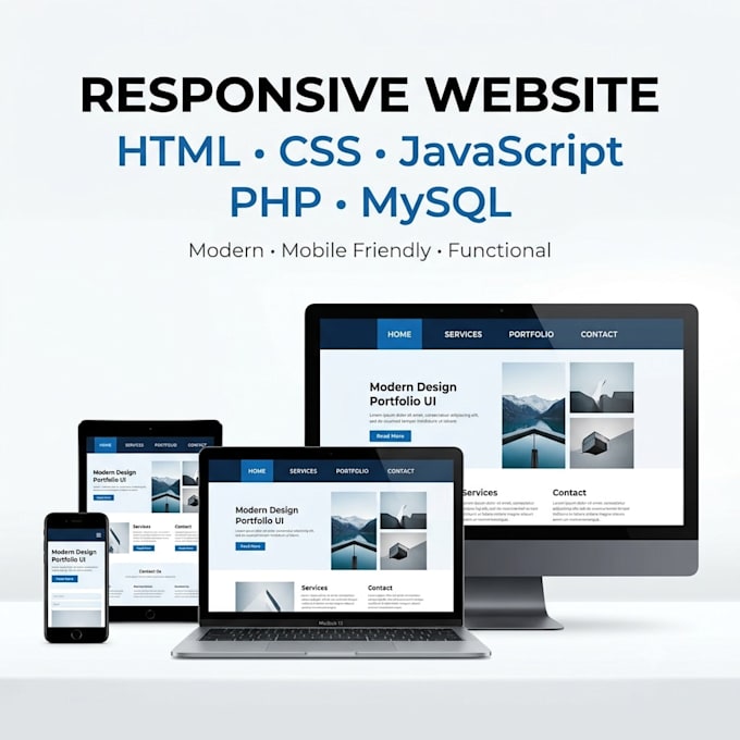 create a responsive website