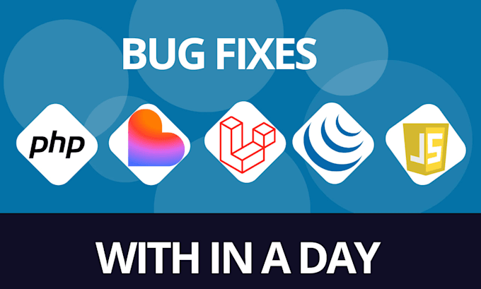 debug and fix laravel, javascript and vibe codding web applications
