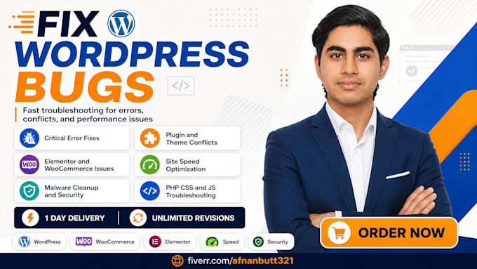 fix wordpress bugs critical errors and optimize your site speed