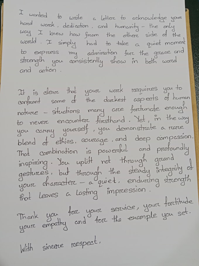 write anything with my beautiful handwriting