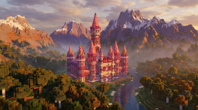 be your professional minecraft builder and architect