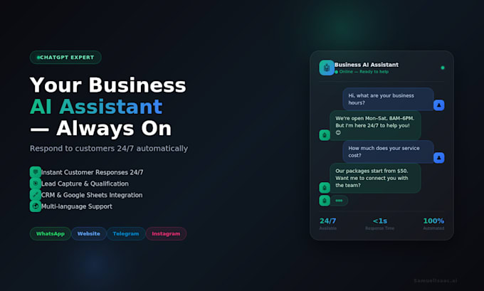 create a custom chatgpt ai assistant for your business