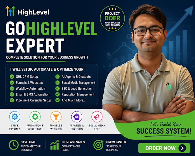 gohighlevel expert for CRM