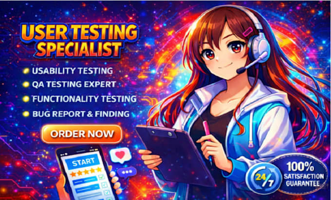 , app testing, website testing for your app or website