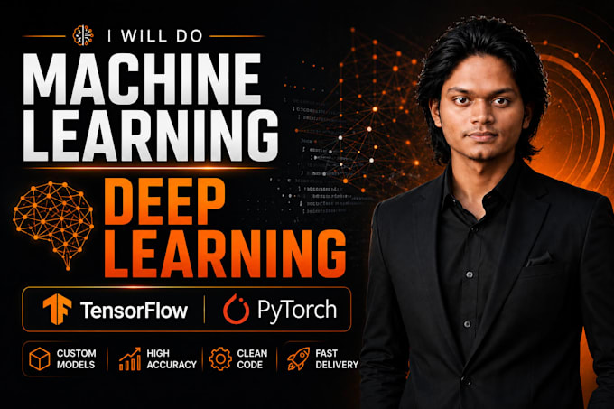 do end to end machine learning, deep learning with tensorflow or pytorch