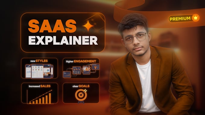 create saas videos, with motion graphics