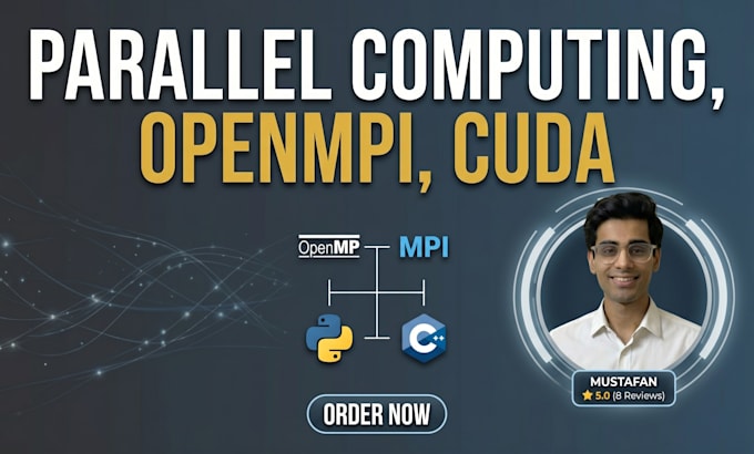 do parallel programming using opencl, openmp, mpi, threading and cuda