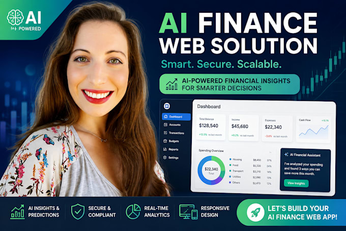 develop ai finance web, saas fraud detection bot, ai investment advisor web