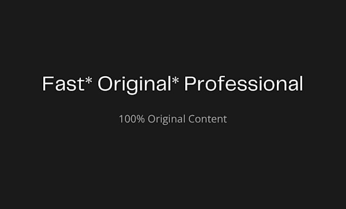 write articles, blog posts and product descriptions