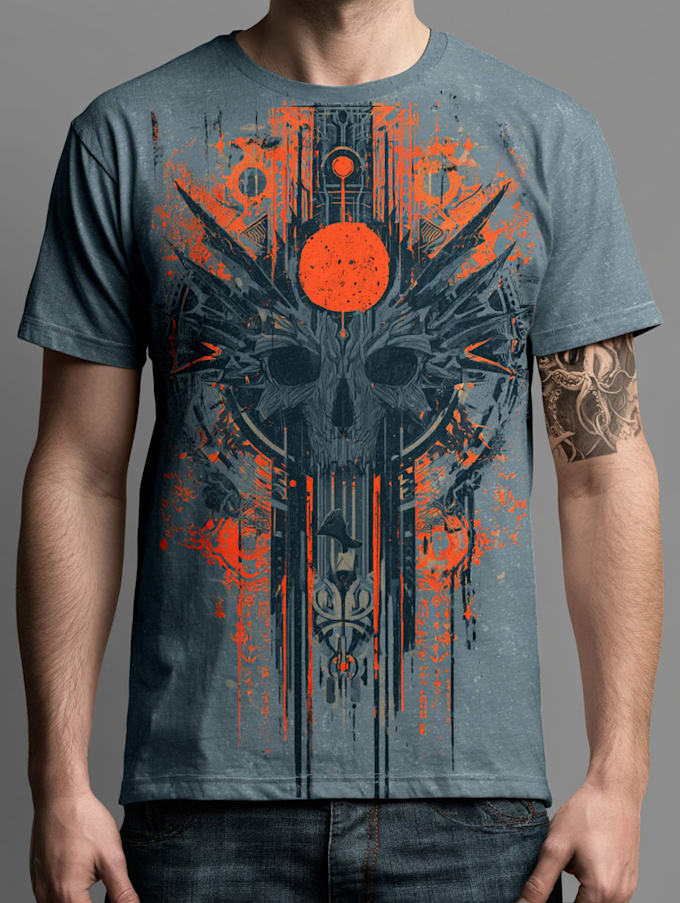 design creative and modern t shirt design