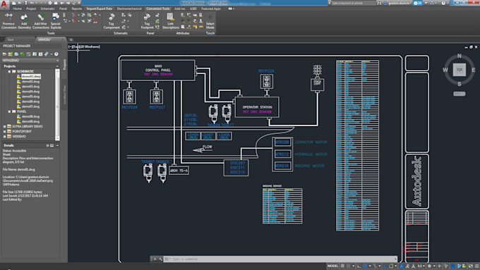 design professional electrical drawings, slds, and power distribution systems