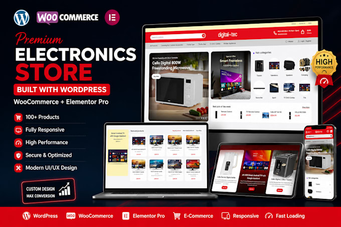 build a professional elementor wordpress site