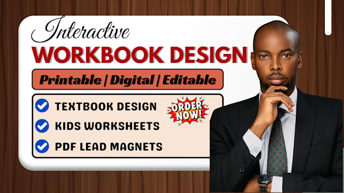 design interactive pdf workbook, lead magnet and ebook