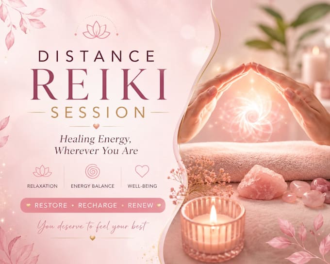 send distance reiki healing sessions