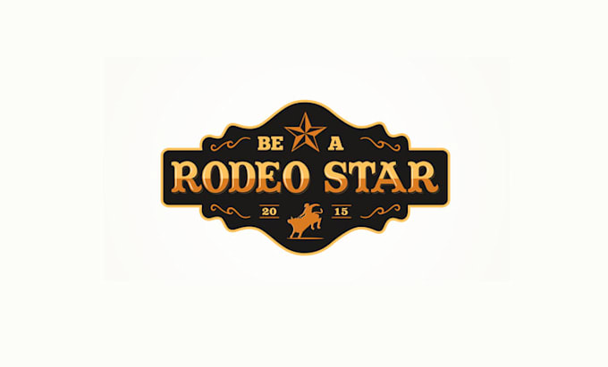 make western themed awards show logo