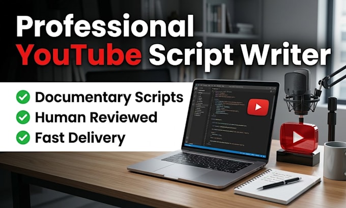 write engaging faceless youtube documentary scripts