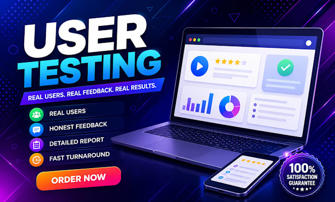 do user testing, app testing for functionality and usability