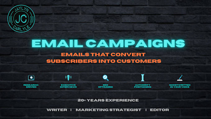 write email campaigns that convert