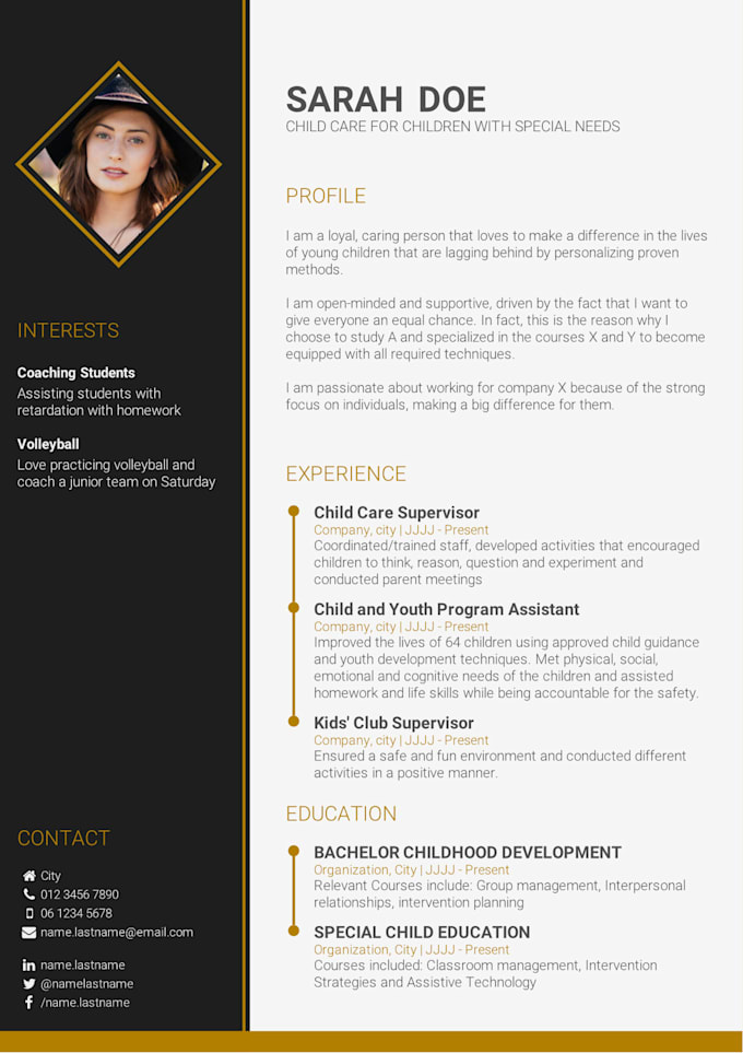 write an ats friendly resume CV and linkedin profile