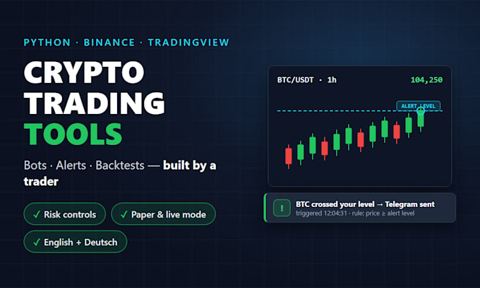 build a crypto trading bot or backtest