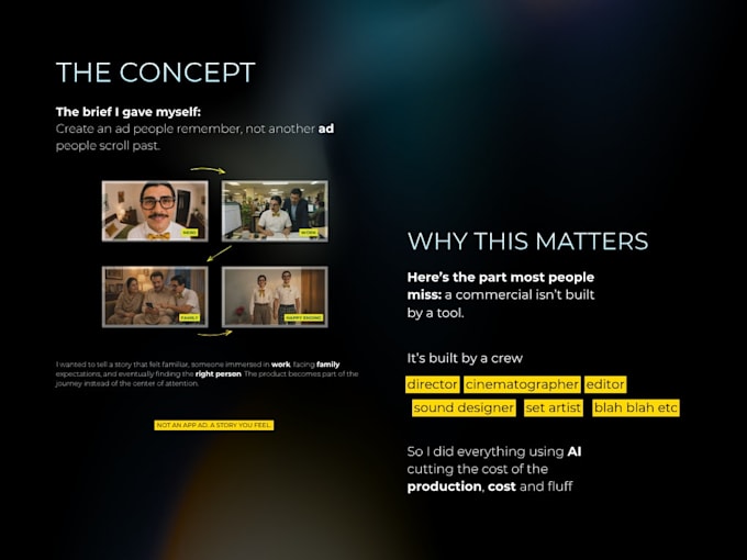 create cinematic ai video ads and ad creatives