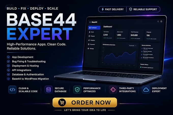 base44 expert migrate base44 to wordpress base44 deployment base44 bug fixing