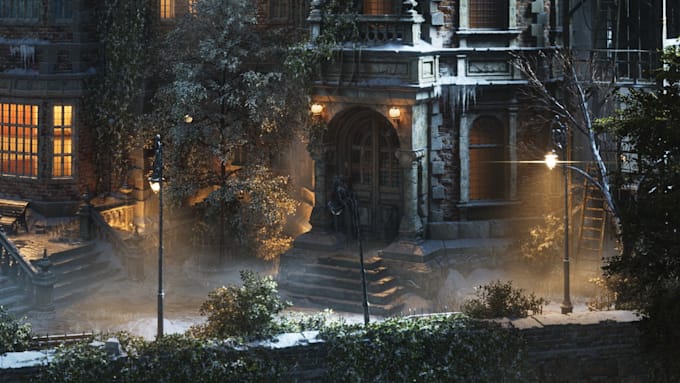 create stunning unreal engine level design, lighting, vfx and 3d environments
