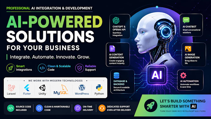integrate ai features into your website, mobile app, game, or software